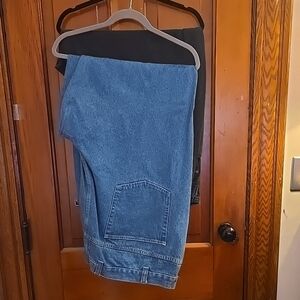 Harbor Bay Black Cotton Jeans